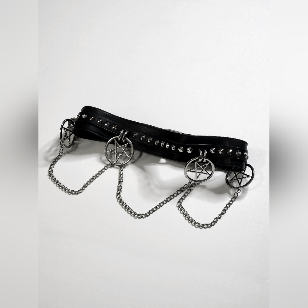 SOLDOUT NWOT Killstar Curses Chain Belt M/L - Picture 5 of 6